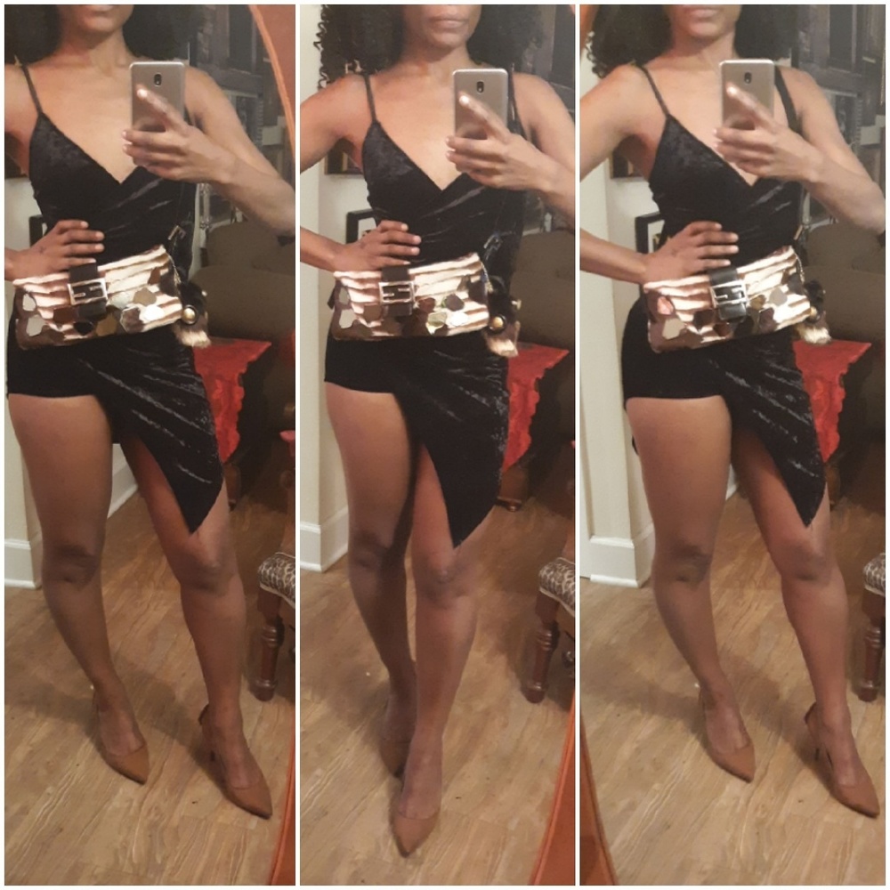 💥RARE💥💯FENDI PONY HAIR & MIRROR BAGUETTE - Picture 9 of 17